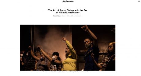The Art of Social Distance in the Era of #Black Lives Matter